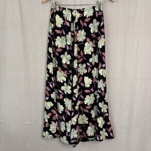 VTG‎ Basic Threads Santa Monica Womens Cottage Maxi Floral Skirt Size M Prairie